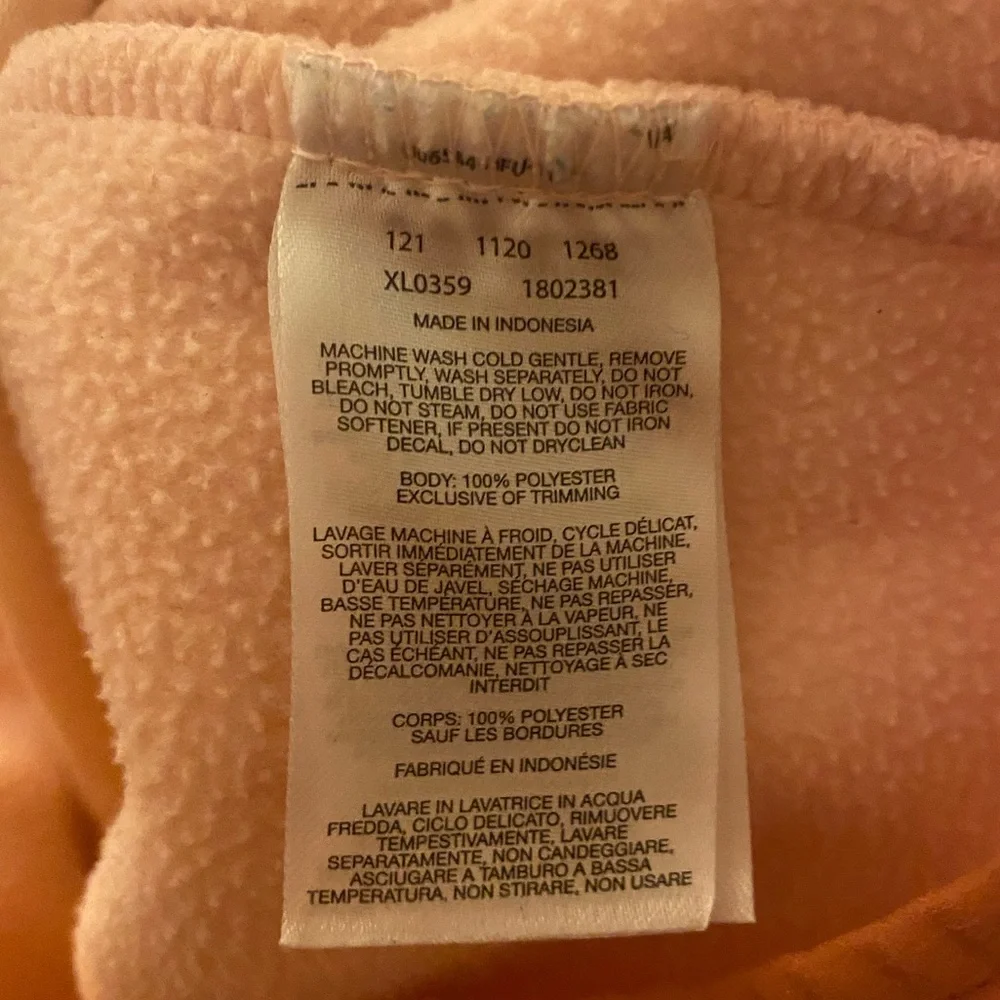 Columbia Pink Benton Springs Pullover, Size Small - Picture 4 of 4